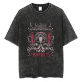Heavy T Shirt Men Streetwear Cotton Unisex Oversized Top