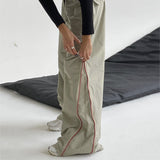 Women Cargo Pants Bell-Bottom Pants Women's Design Ins Casual Trousers