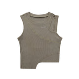 Women Vest Women's Short Summer Sleeveless