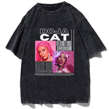 Vintage Doja Cat Printed T-Shirt Rap Oversized Wash