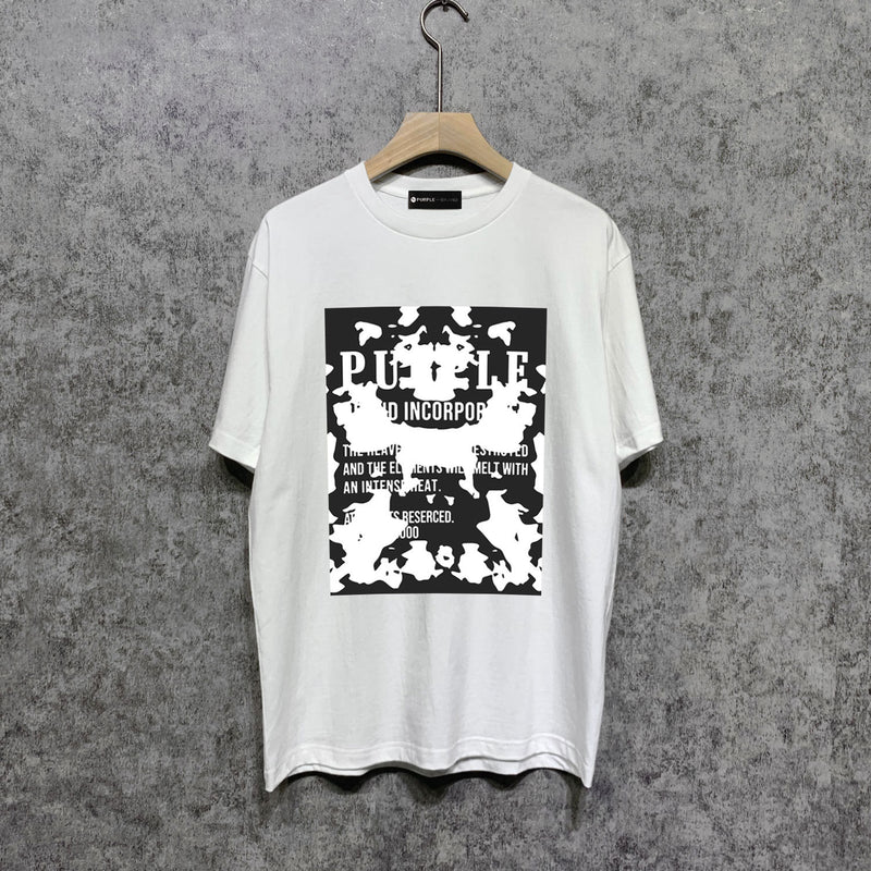 Purple Brand T Shirt Short Sleeve T-shirt Blouse