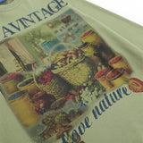 Men Hoodie Fruit Printed Crew Neck Sweatshirt Men