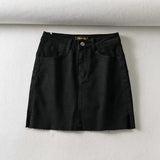 Women Skirt Summer Sheath Denim Skirt Skirt