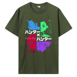 Japan Anime Men's T Shirt Kurapika Harajuku Street Casual