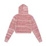 Women Sweater Short Knitted Hooded Cardigan Women's Autumn Long Sleeve Sweater