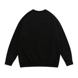 Men Hoodie Figure Printed Crew Neck Sweatshirt Loose Long Sleeve Pullover Casual Top Autumn