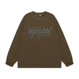 Men Long Sleeve Shirt Casual Long Sleeve T-shirt Men's and Women's Autumn All-Matching Base Long Tee