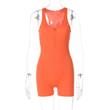Women Jumpsuit Women's Summer Fashion Sleeveless Jumpsuit