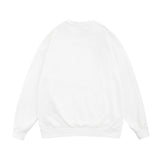 Men Hoodie Printed Crew Neck Sweatshirt Boys Spring and Autumn Long Sleeve Casual Loose