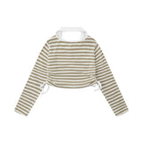 Women Long Sleeve T-shirt Polo Collar Short-Sleeved T-shirt Women's Autumn Ins
