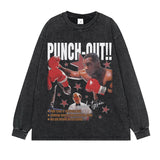 Mike Tyson T Shirt Boxer Retro Short Sleeve