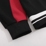 Men Hoodie Lapel Sweater Men's Spring and Autumn Racing Suit