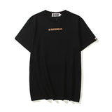 Bathing Ape T Shirt Cartoon Round Neck Summer Printing Plus Size Short-Sleeved Casual T-shirt
