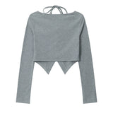 Women Long Sleeve T-shirt Short Cardigan Long Sleeve T-shirt for Girls