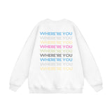 Men Hoodie round Neck Sweater Autumn Loose Casual Long Sleeves Pullover Sweater Sweater