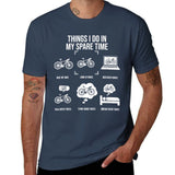 Things I Do In My Spare Time, Bicycle Cycling Lover T-Shirt