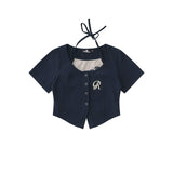 Women T-shirt Short-Sleeved T-shirt Women's Summer Embroidery