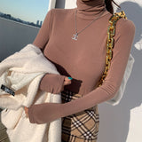 Women's Long Sleeve Shirt Top for Autumn and Winter