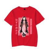 New Cute Kamado Nezuko Printed Anime T-shirts Fashion