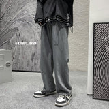 Men Sweatpants Men's Casual Baggy Straight Trousers Spring Mopping