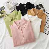 Women T-Shirt Summer Solid Color Loose Shirt Sun Protection Shirt