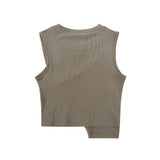 Women Vest Women's Short Summer Sleeveless