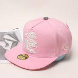 HS Hat Flat brim Embroidery Casual Versatile Trend