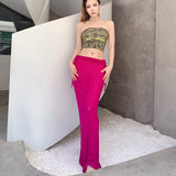 Women Desses Long Dress Pure Hot Girl Fashion Skirt Women