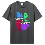 Japan Anime Men's T Shirt Kurapika Harajuku Street Casual