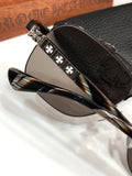 Chrome Hearts Sunglasses Light Luxury Large Frame Fashion Retro Sunglasses