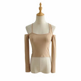 Women T-shirt Fall Women's Clothing Long Sleeve Underwear Top