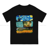 Van Gogh Art Newest TShirt for Men Art and Culture Round