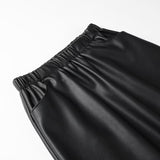 Women Skirt Women's Autumn and Winter Commuter Leather Skirt