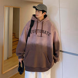 Men Hoodie Sweater Men's Retro Street High Street Hip Hop Coat Spring and Autumn