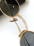 Chrome Hearts Sunglasses Personalized Vintage Metal Round Frame Sunglasses