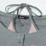 Women Long Sleeve T-shirt Short Cardigan Long Sleeve T-shirt for Girls