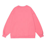 Men Hoodie Loose Casual Long Sleeves Crew Neck Top