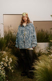 Unisex Jacket Autumn Jacquard Denim Coat Women's Clothing