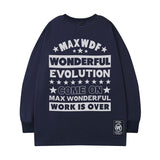Men Long Sleeve Shirt Hip-Hop Fashionable Brand Autumn and Winter Long Sleeve T-shirt Men and Women Hiphop Loose