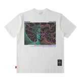 Men T Shirt Fashion Brand Men's Short-Sleeved T-shirt All-Match Loose