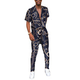 Men Co-Ords Shirt Casual Suit Men's Trousers