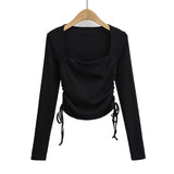 Women T-Shirt Long-Sleeved T-shirt Women's Autumn Top