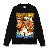 Detroit Eminem T Shirt Eminem Printed Hip Hop Heavy Cotton T Shirt