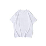 Bathing Ape T Shirt Summer Colorful Letters Little Monkey T-shirt Half-Sleeved Casual Short Sleeve