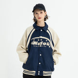 Varsity Jacket Vintage Men's Baseball Uniforms Jacket for Women