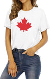 Womens Canada Day Shirts Canada Flag
