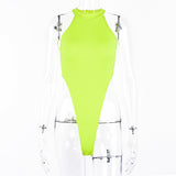 Women Jumpsuit Summer Sexy Slim round Neck Jumpsuit for Women