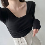 Women Long Sleeve Shirt T-shirt