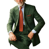 Men's Suits Vests Casual Striped Men's Suit Jacket Top