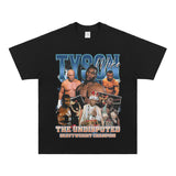 Mike Tyson T Shirt Boxer Retro Short Sleeve